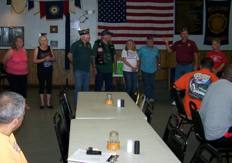 Visit from the Bonham VA Vets The American Legion Centennial Celebration
